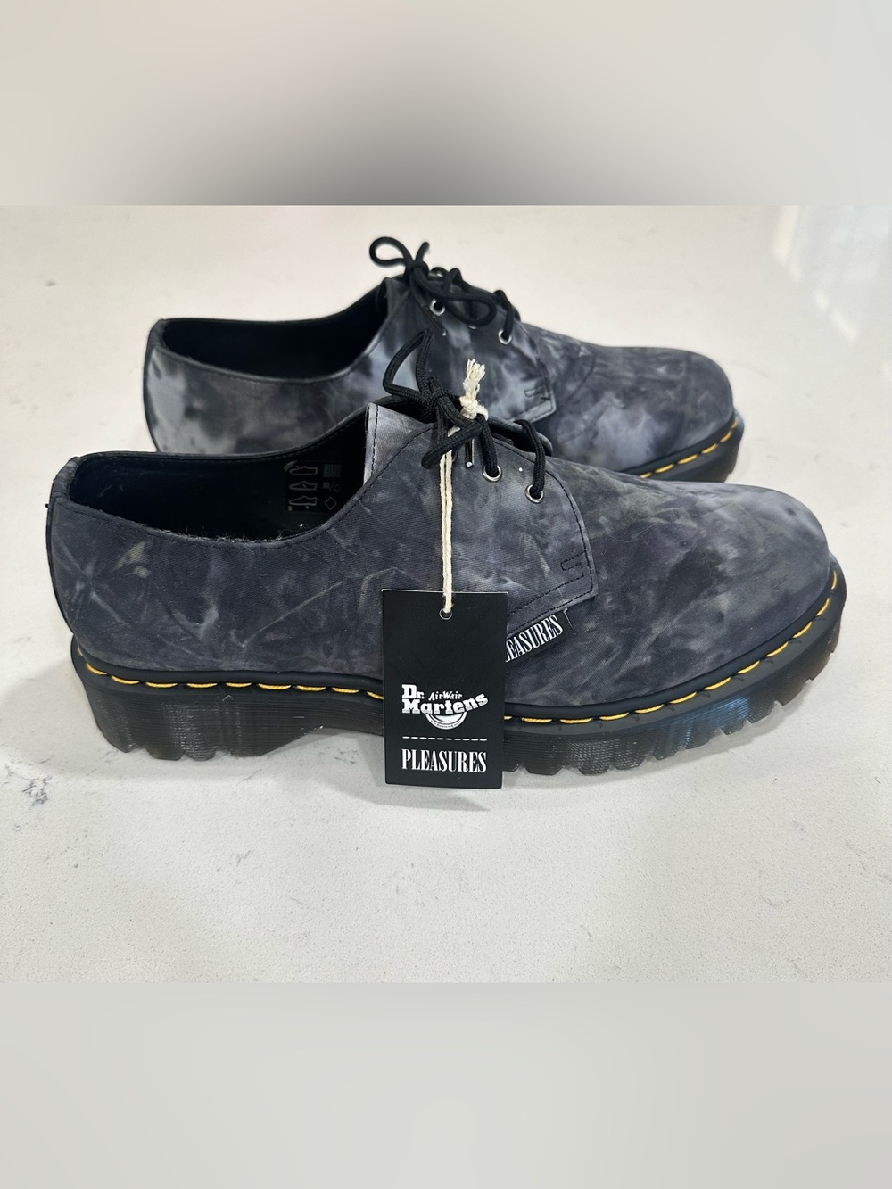Dr. Martens X Pleasures Bex Tie Dye 1461 Oxfords Size 12 New W/ Tags